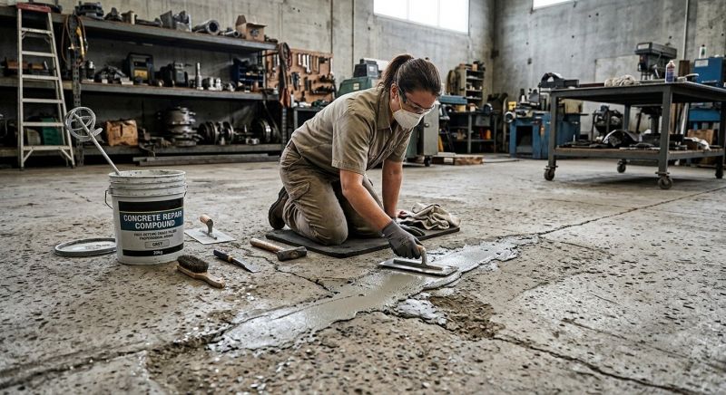 Garage Floor Repair in West Des Moines, IA