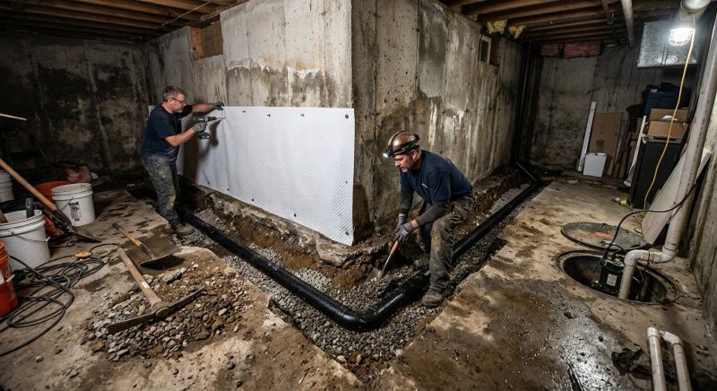 Wet Basement Solutions in Birmingham, AL